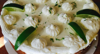 No Bake Lime Mousse Torte
