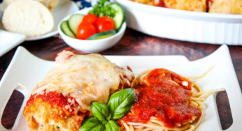 Stuffed Chicken Parmesan